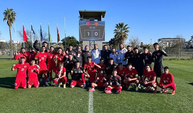 U17 Millîler Kuzey Makedonya’yı Geçti