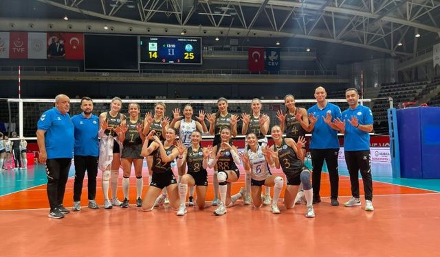 Merinos Voleybol’dan Başkentte Net Galibiyet