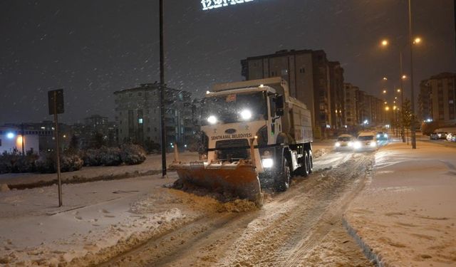 Şehitkamil’de Karla Mücadele Tam Not Aldı