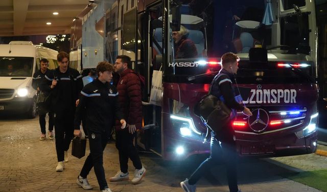 Trabzonspor Kafilesi Gaziantep’te