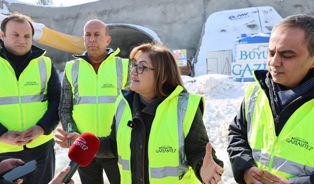 Dülük-OSB Tüneli’nde çalışmalar yüzde 25’e ulaştı