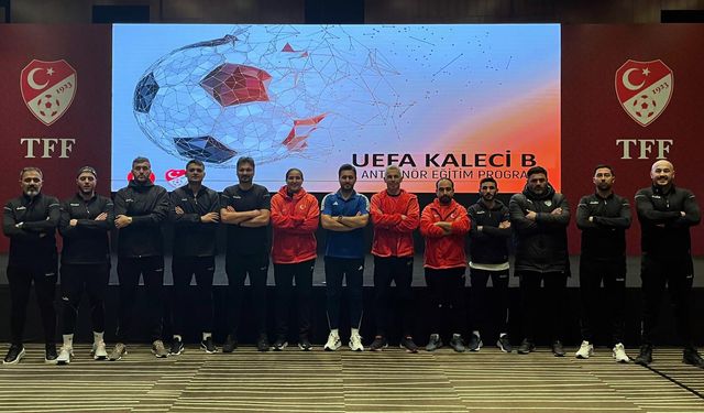 UEFA Kaleci B Eğitimi Tamamlandı