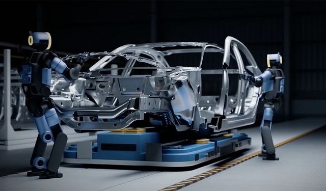 Robotlar sahaya iniyor