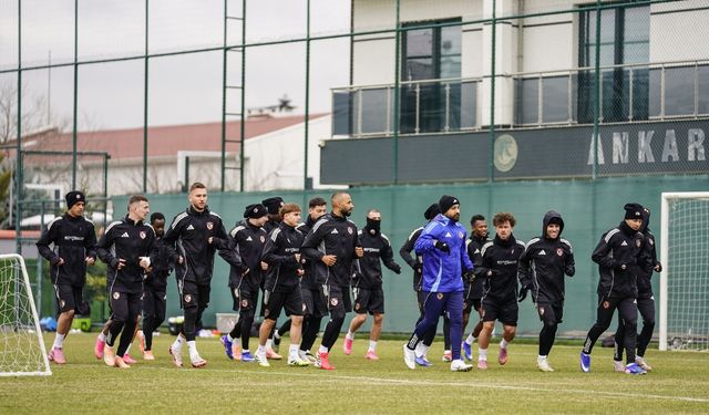Gaziantep FK Ankara’da Kupaya Hazır