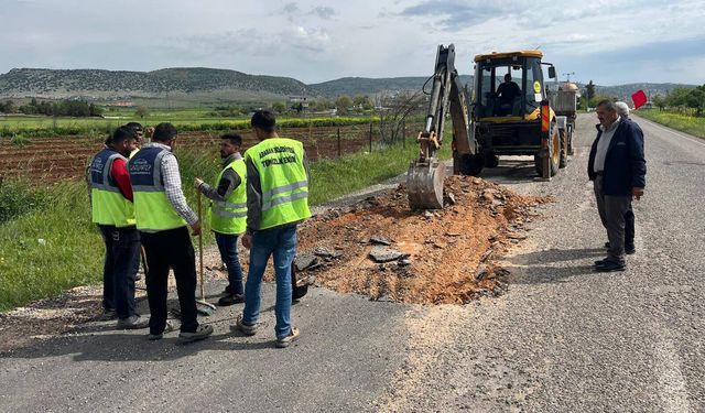 Araban’da kırsal yollar onarılıyor