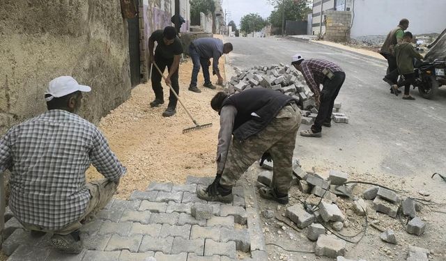 Gaziantep Araban’da yollar yenileniyor
