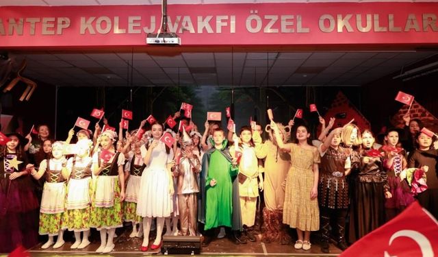 GKV Özel Ortaokulu’ndan Sanat Dolu Gösteri