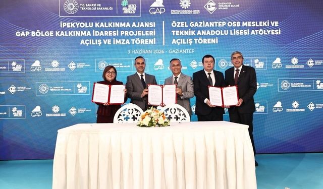 Gaziantep'te Kalkınma Hamlesi Büyüyor