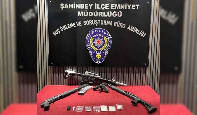 Gaziantep’te yasadışı silah operasyonu