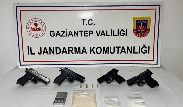 Gaziantep'te çok sayıda suç unsuru ele geçirildi