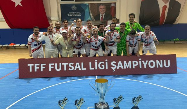 TFF Futsal Ligi’nde kupa Sakarya’nın