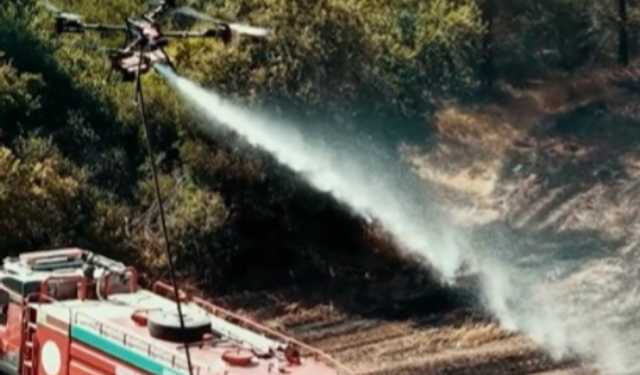 Yangın Söndürmede Dron Çağı