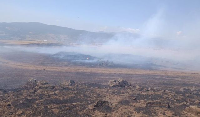 İslahiye'de Alevler Çevreyolunu Kuşattı