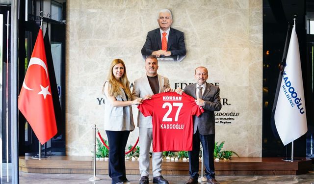 Başkan Memik Yılmaz’dan Kadooğlu’na Forma Jesti