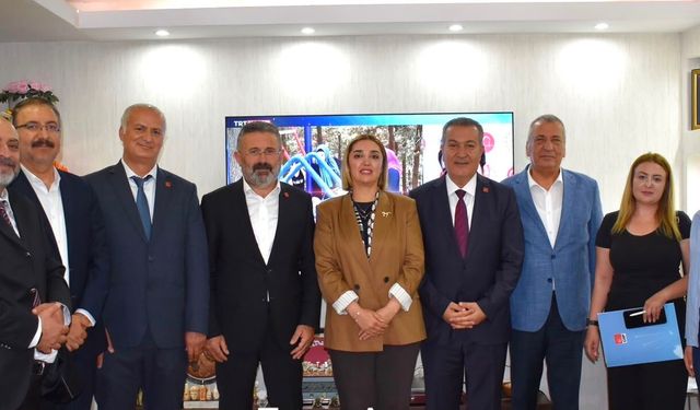 CHP heyetinden UGC Gaziantep Temsilcisi Emektar'a ziyaret