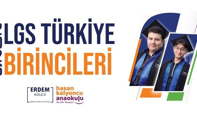 Erdem Koleji LGS'de zirveye çıktı