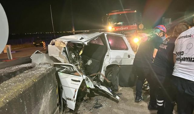 Gaziantep TAG Yolunda Feci Kaza