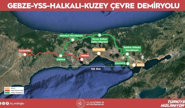 Kuzey Demir Yolu'nda yeni aşama