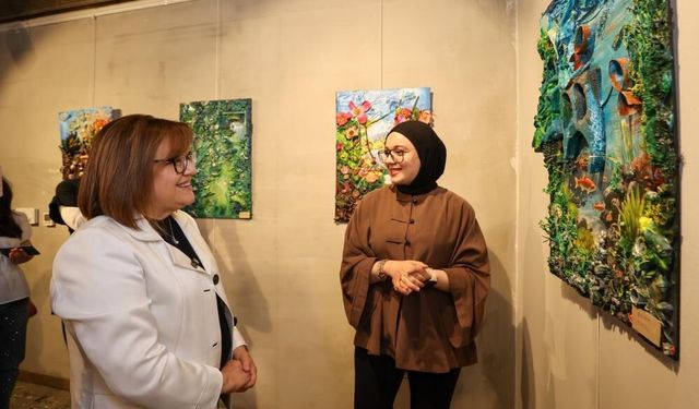 Sanatla birlikte çevre bilinci aşılandı