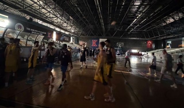 Gaziantep Basketbol'un Üçüncülük Maçı Yarıda Kaldı