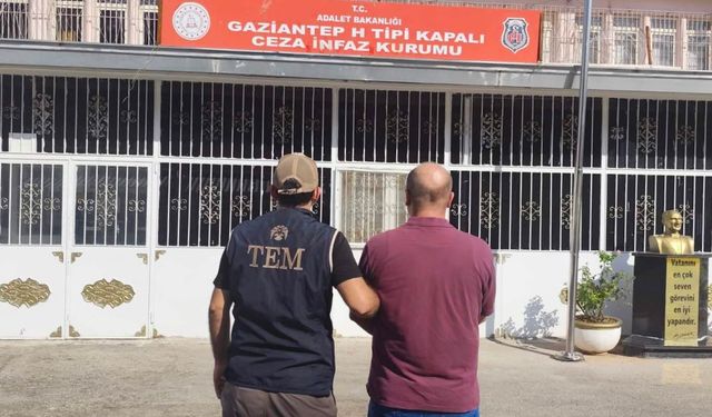 Gaziantep'te Aranan FETÖ Hükümlüsü Yakalandı