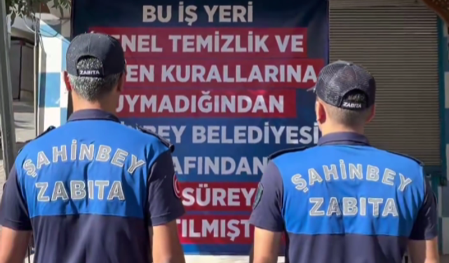Gaziantep'te Zabıta Affetmedi: O Fırın Mühürlendi