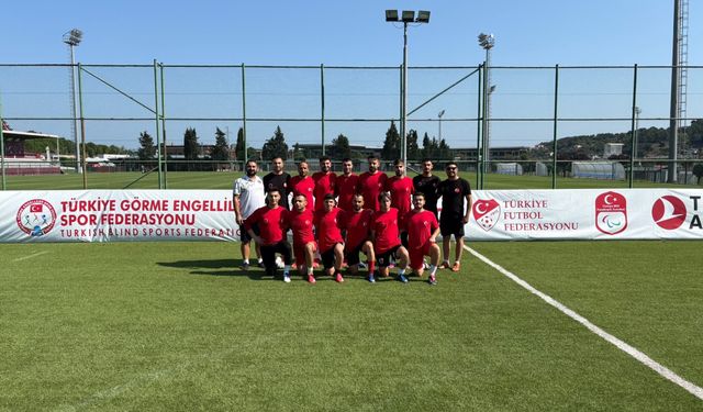 Görme Engelli B1 Milli Takımı Fransa Yolcusu