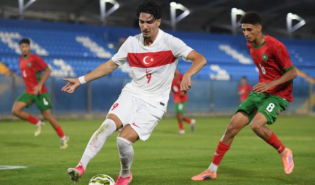U20 Milli Takımı Fas İle 2-2 Berabere Kaldı