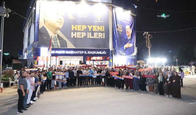 AK Parti Gaziantep’ten Malazgirt’e Büyük Çıkarma