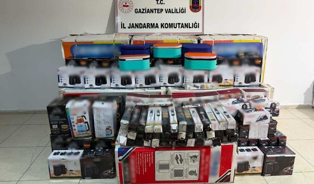 Şehitkamil'de Kaçak Malzeme Operasyonu