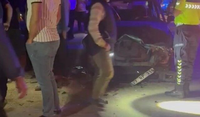 Araban’da Otomobil Koyun Sürüsüne Daldı