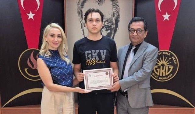Gaziantepli öğrenci bilimsel araştırmada yer aldı
