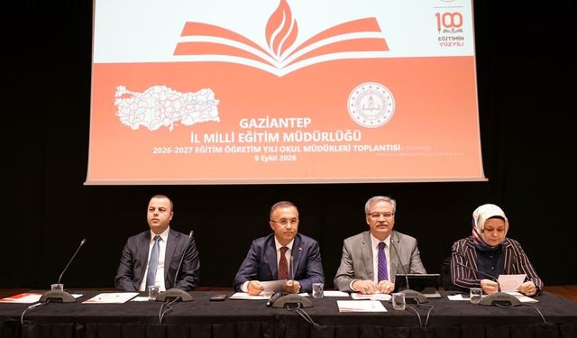 Gaziantep'te 700 Bin Öğrenci İçin Eğitim Zirvesi