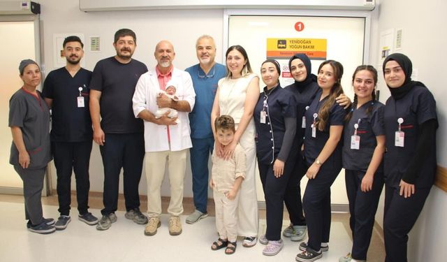 Gaziantep’te 830 gramlık bebeğin yaşam mücadelesi
