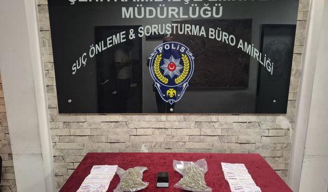 Gaziantep'te Dev Operasyon: 1 Kilo Skunk Yakalandı