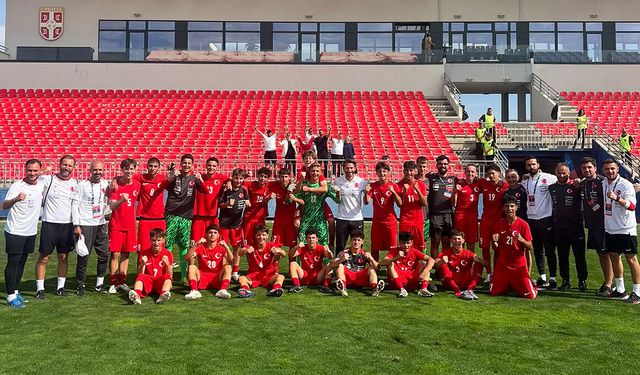 U15 Millî Takımımız Sırbistan'da Şampiyon Oldu