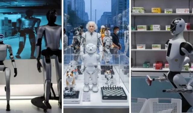 İlk robot marketler müşterilerle buluştu