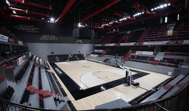 Gaziantep Basketbol, yeni salonda sahaya çıkıyor
