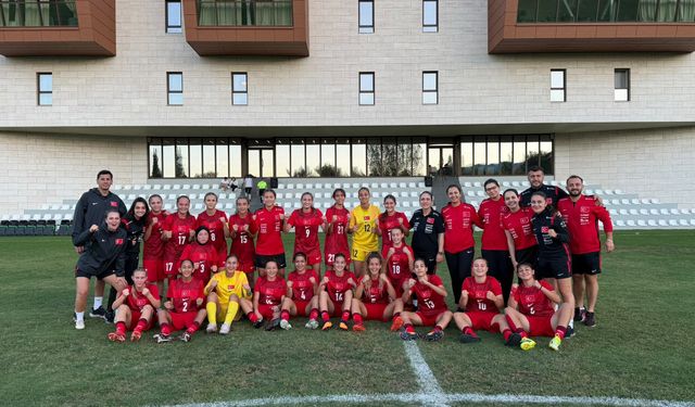 U15 Kız Millî Takımı durdurulamıyor