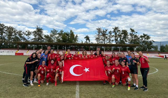U15 Kız Milli Takımı’ndan büyük başarı