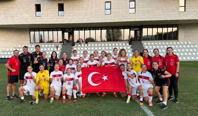 U15 Kız Millî Takımı Sezona Zaferle Başladı