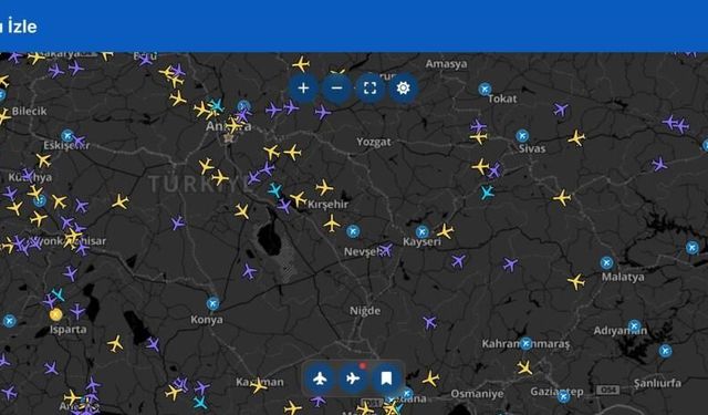Uçuş takibi artık cep telefonundan yapılabiliyor