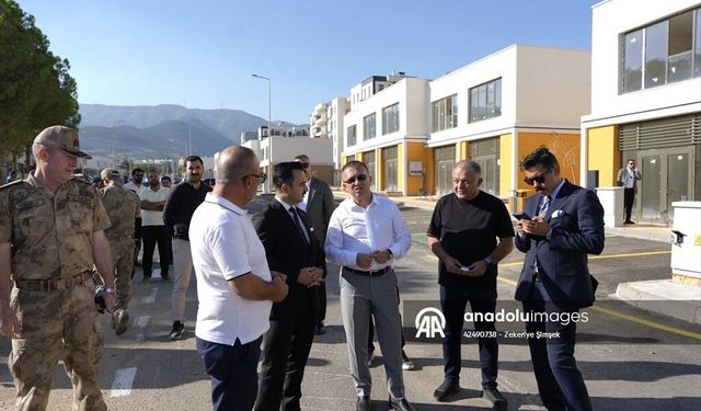 Vali Çeber, İslahiye ve Nurdağı'nda inceleme yaptı