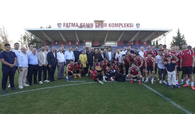 Gaziantep FK’ya moral ziyareti
