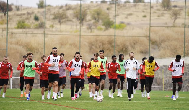 Gaziantep FK’da Başakşehir hazırlıkları tam gaz