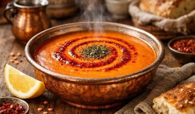 Mercimek çorbasına lokanta lezzeti veren püf noktası