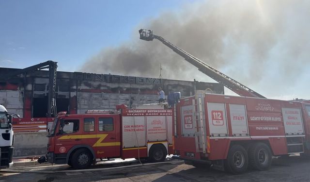 Gaziantep'teki yangında düğüm çözüldü