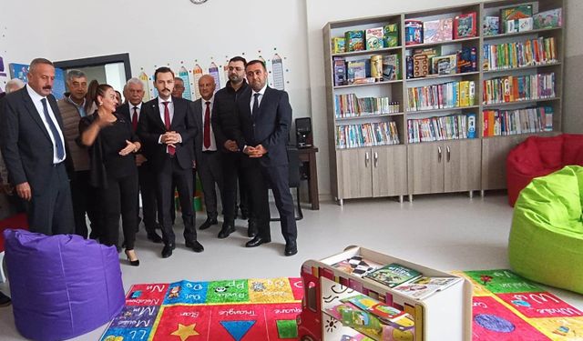 İslahiye'de 5 bin kitaplı çocuk kütüphanesi açıldı