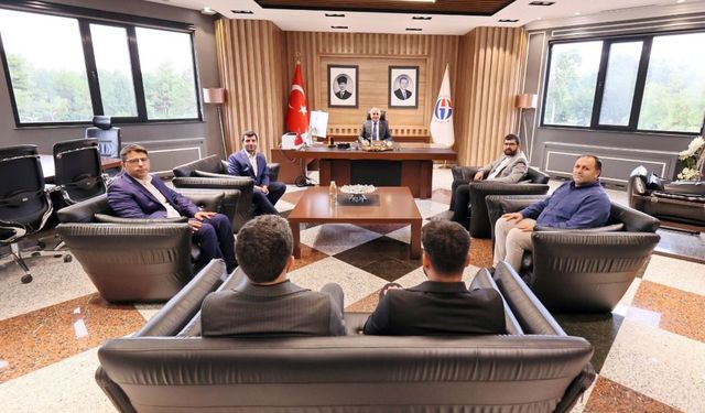 Rektör Doğan’a akademik iş birliği ziyareti
