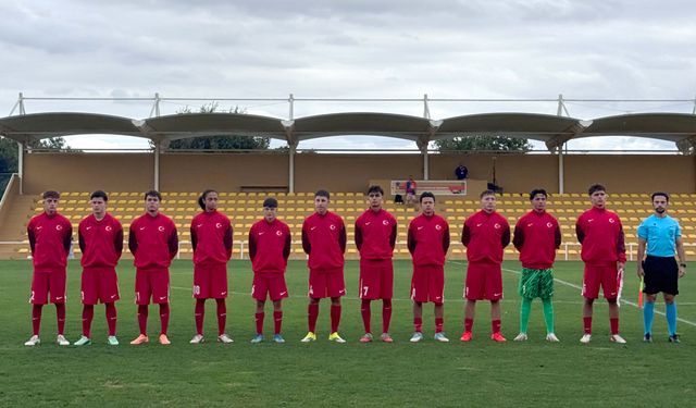 U16 Millî Takım Romanya ile berabere kaldı